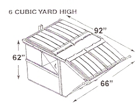 6 Cubic Yard High